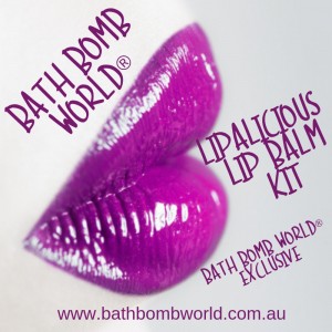 Bath Bomb World® Lipalicious Grape Lip Balm Kit